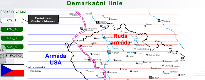 Prozkoumej interaktivní mapu postupu vojsk